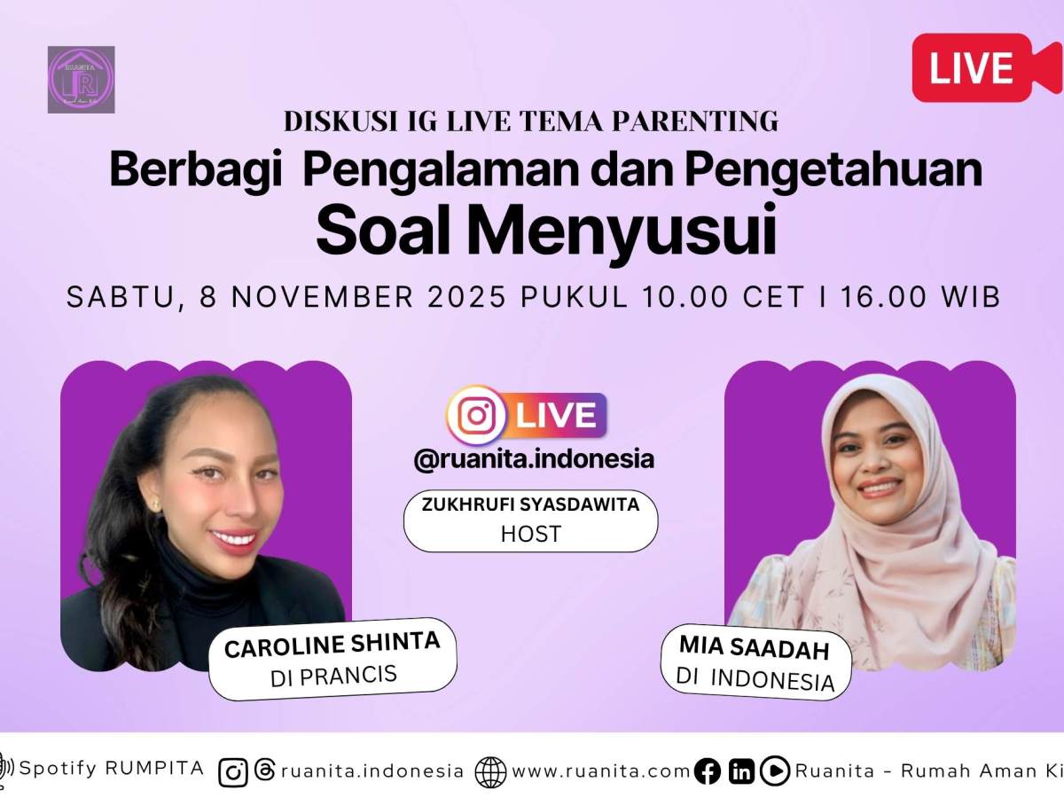 (IG LIVE) Cerita Ibu Baru dari Prancis & Dukungan untuk Ibu Menyusui&nbsp;Indonesia