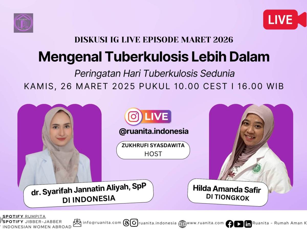 (IG LIVE) Mengenal Lebih Dalam Tuberkulosis dan Patahkan Stigma Sosial di Peringatan Hari TB&nbsp;Sedunia
