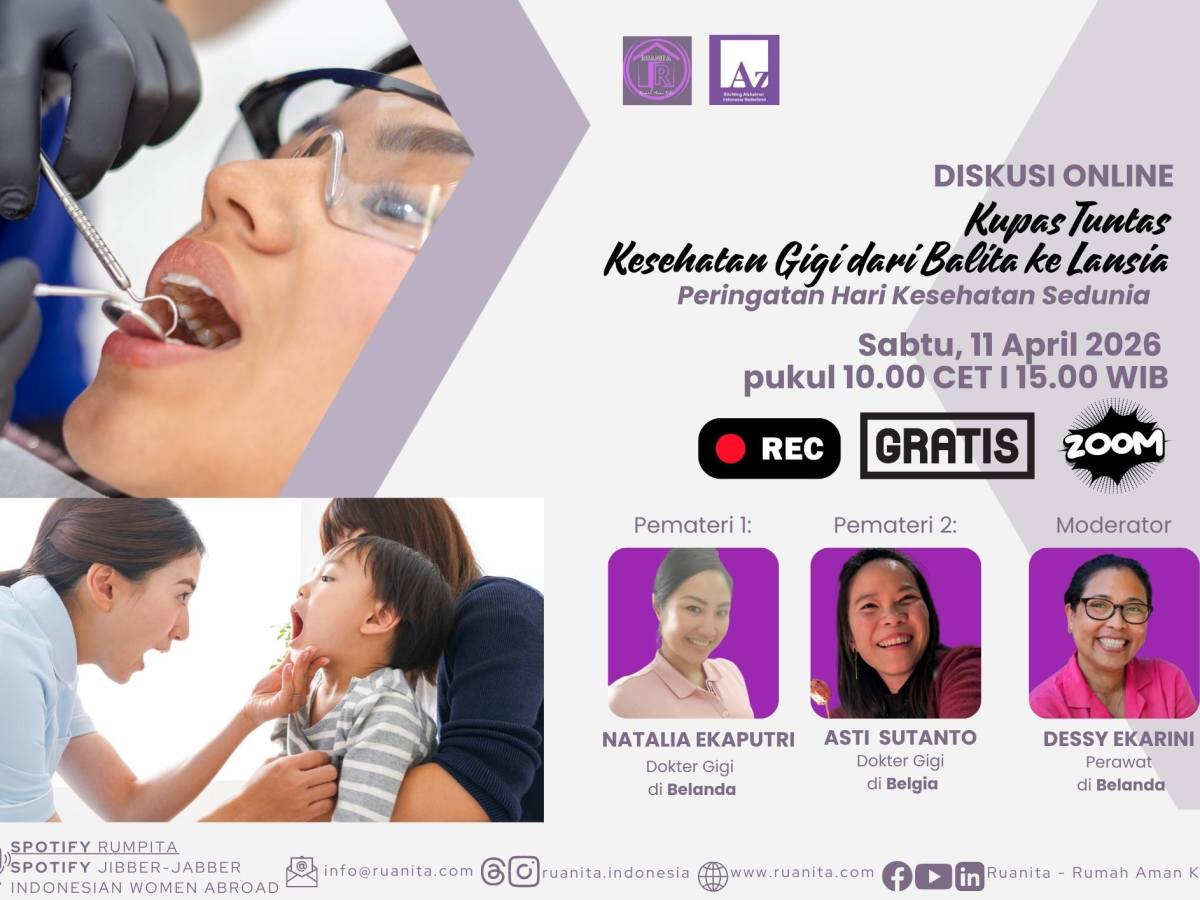 (SIARAN BERITA) Diskusi Hari Kesehatan Sedunia Soroti Peran Gigi dalam Tumbuh Kembang dan&nbsp;Penuaan