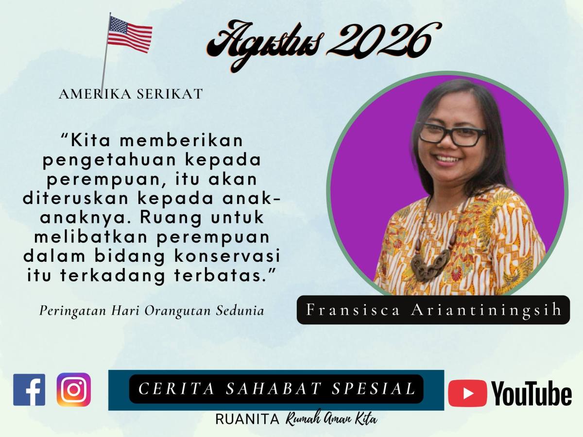 (CERITA SAHABAT SPESIAL) Tangan Perempuan, Napas Hutan: Cerita dari Balik Konservasi&nbsp;Orangutan