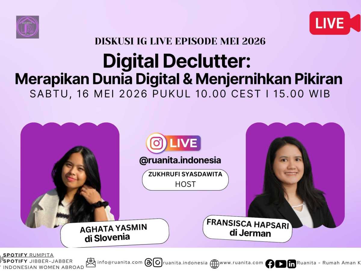 (IG LIVE) Belajar Mengurangi Kebisingan Digital, demi Pikiran yang Lebih&nbsp;Tenang