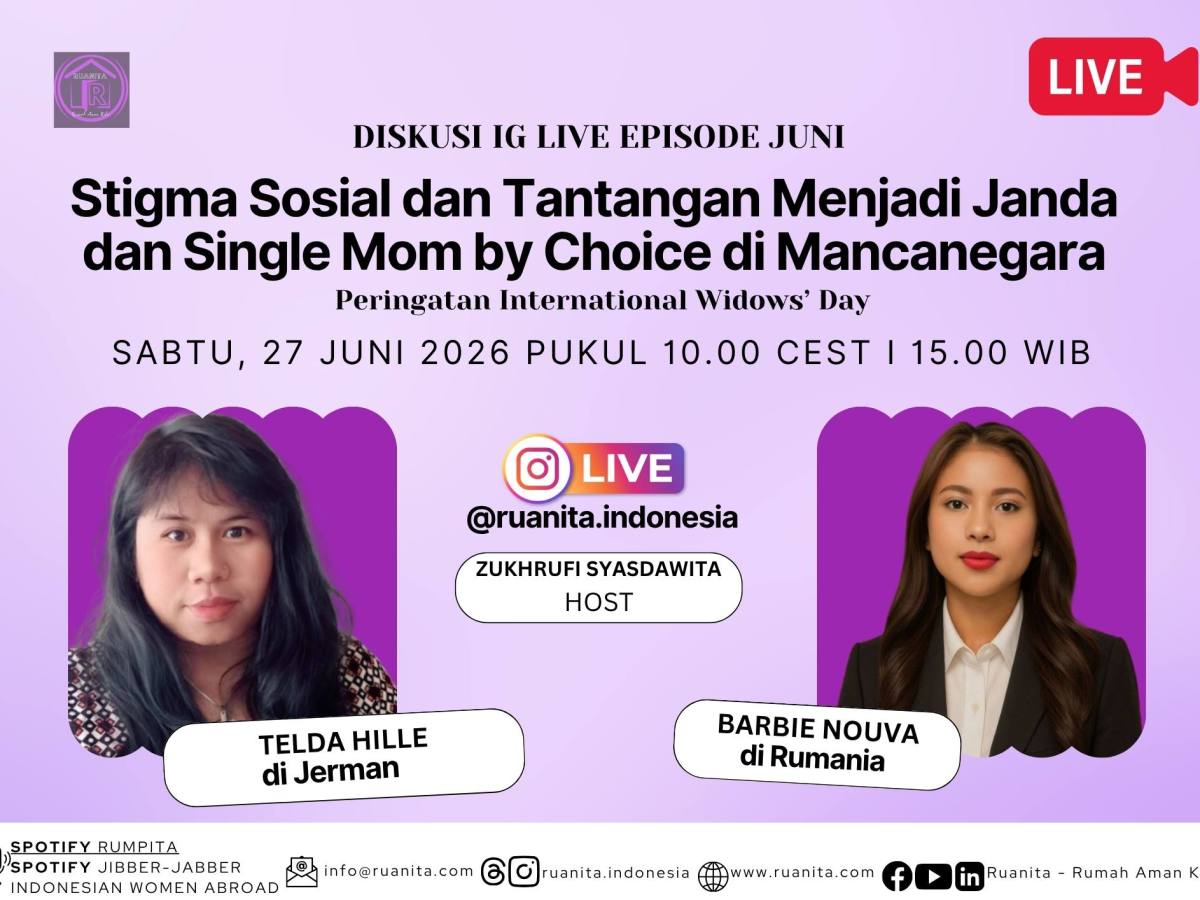 (IG LIVE) Ketika Menjadi Janda Bukan Akhir Cerita: Belajar Memilih Empati di Hari Internasional&nbsp;Janda