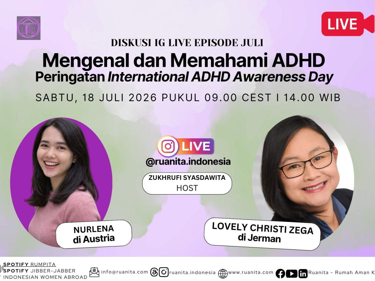 (IG LIVE) Memahami ADHD Lebih dari Sekadar “Tidak Bisa Fokus”: Ketika Dukungan dan Apresiasi Menjadi&nbsp;Kunci