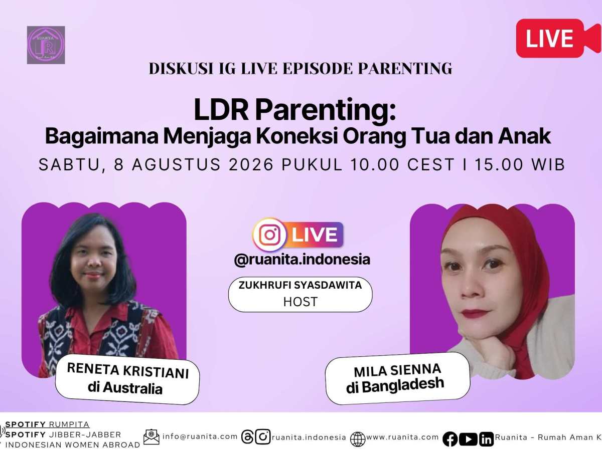 (IG LIVE) Jarak Bukan Penghalang: Menjaga Waras dan Ikatan Emosional dalam LDR&nbsp;Parenting