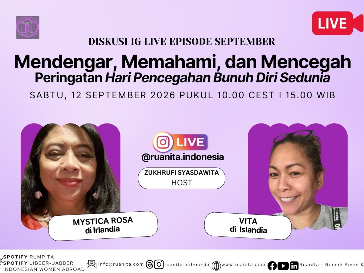 (IG LIVE) Mendengar, Memahami, dan Mencegah: Menemukan Jalan Keluar dari&nbsp;Kegelapan